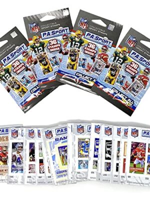 Teenymates Party Animal NFL 2022-2023 P.A.Sport Stamp Collection 4 Blind Packs
